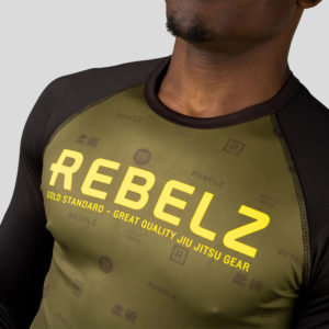 Rebelz Rashguard Gold Standard Long Sleeve 2