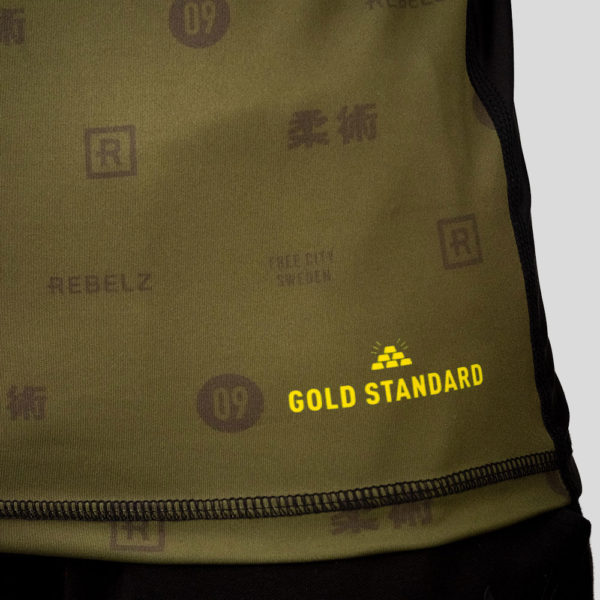 Rebelz Rashguard Gold Standard Long Sleeve 3
