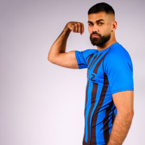 Rebelz Rashguard Men Ranked Fight Club blue 3