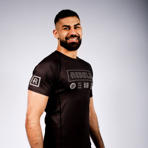 Rebelz Rashguard Men Stealth 2.0 Short Sleeve 2