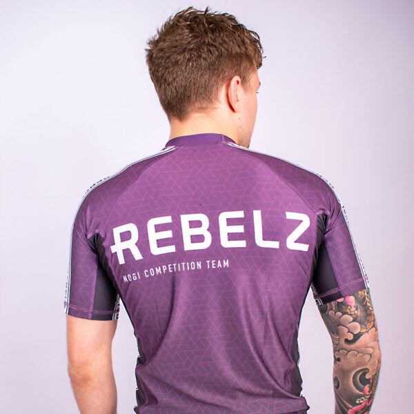 Rebelz Rashguard Ranked purple 3