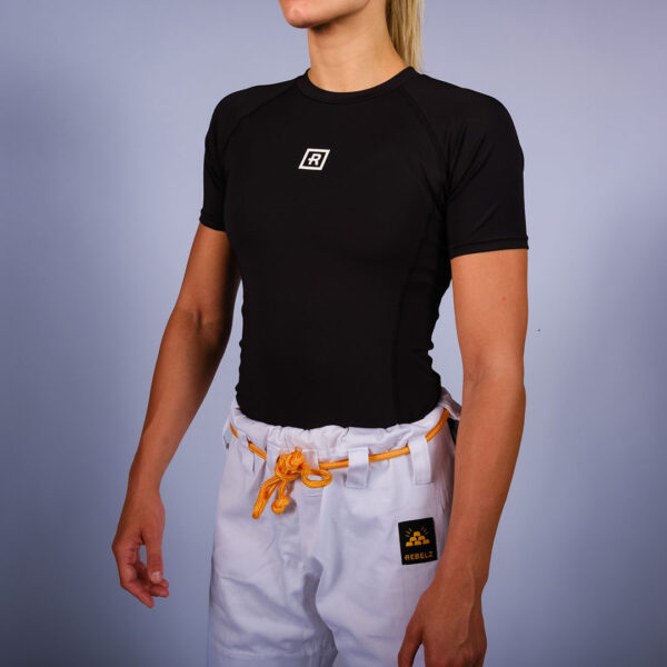 Rebelz Rashguard Women Jiu Jitsu Short Sleeve 3