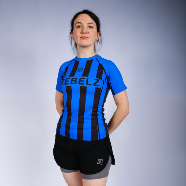 Rebelz Rashguard Women Ranked Fight Club blue 3