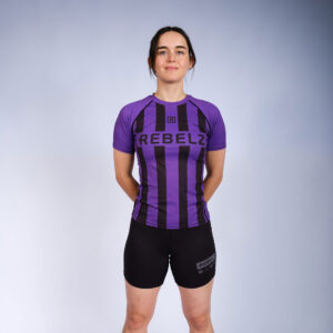 Rebelz Rashguard Women Ranked Fight Club purple 1