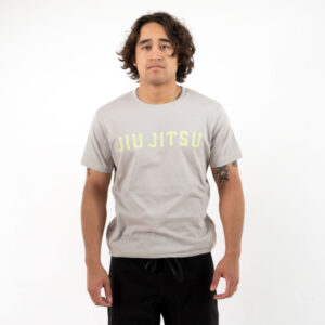 Rebelz T shirt Jiu Jitsu grå