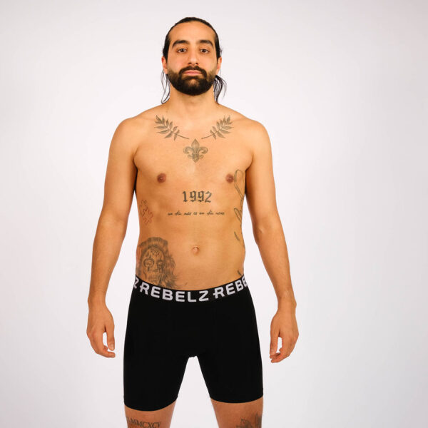 Rebelz Underwear Boxers Solid black 2