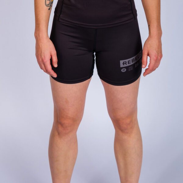 Rebelz Vale Tudo Shorts Women Stealth 2.0 3