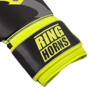 Ringhorns Boxningshandskar Charger svart neon gul 4