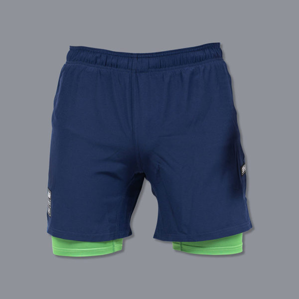 Scramble Shorts Combination blue green 1
