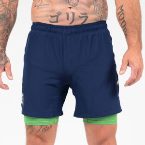 Scramble Shorts Combination blue green 2