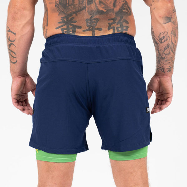 Scramble Shorts Combination blue green 3