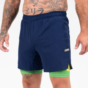 Scramble Shorts Combination blue green 5