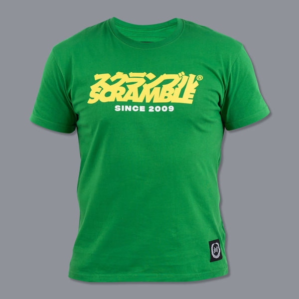 Scramble T shirt Base grön