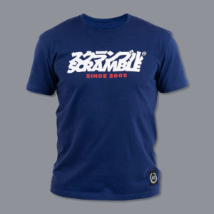 Scramble T shirt Base navy 1