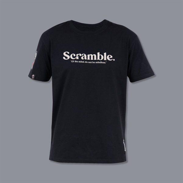 Scramble T shirt Meiyo black 1