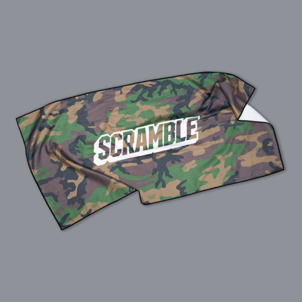 Scramble Towel woodland camo 1