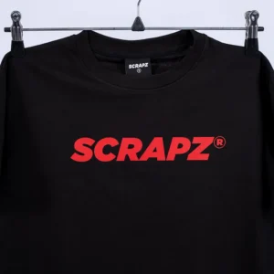 Scrapz T shirt black:red 2