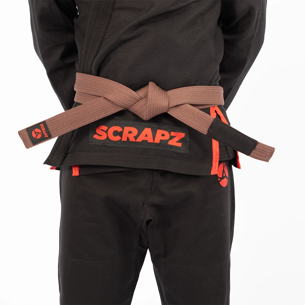 Srcapz BJJ Belt Brown 1
