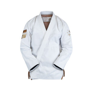 Hyperfly BJJ Gi Starlyte III vit/mocka 1