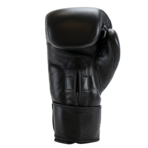 Super Pro Combat Gear Thai Pro Leather Boxing Gloves Black3