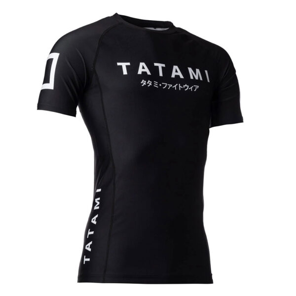Tatami Rashguard Katakana Short Sleeve black 3
