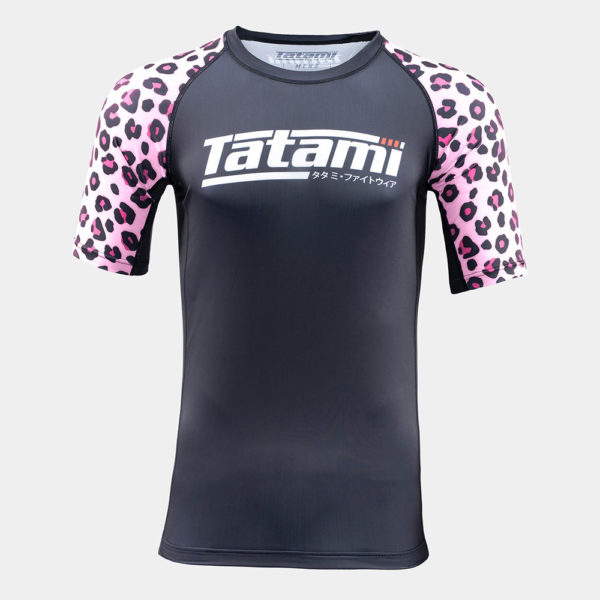 Tatami Rashguard Recharge Pink Leopard 1