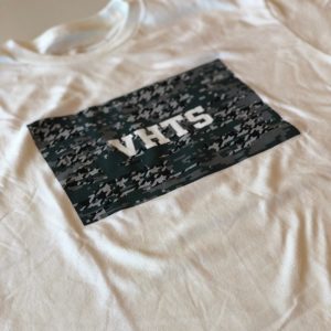 VHTS T shirt Camo Box Logo 1