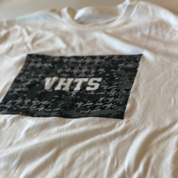 VHTS T shirt Camo Box Logo 2