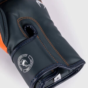 Venum Boxing Gloves Elite navy silver orange 4